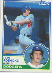 1983 Topps      113     Ron Roenicke